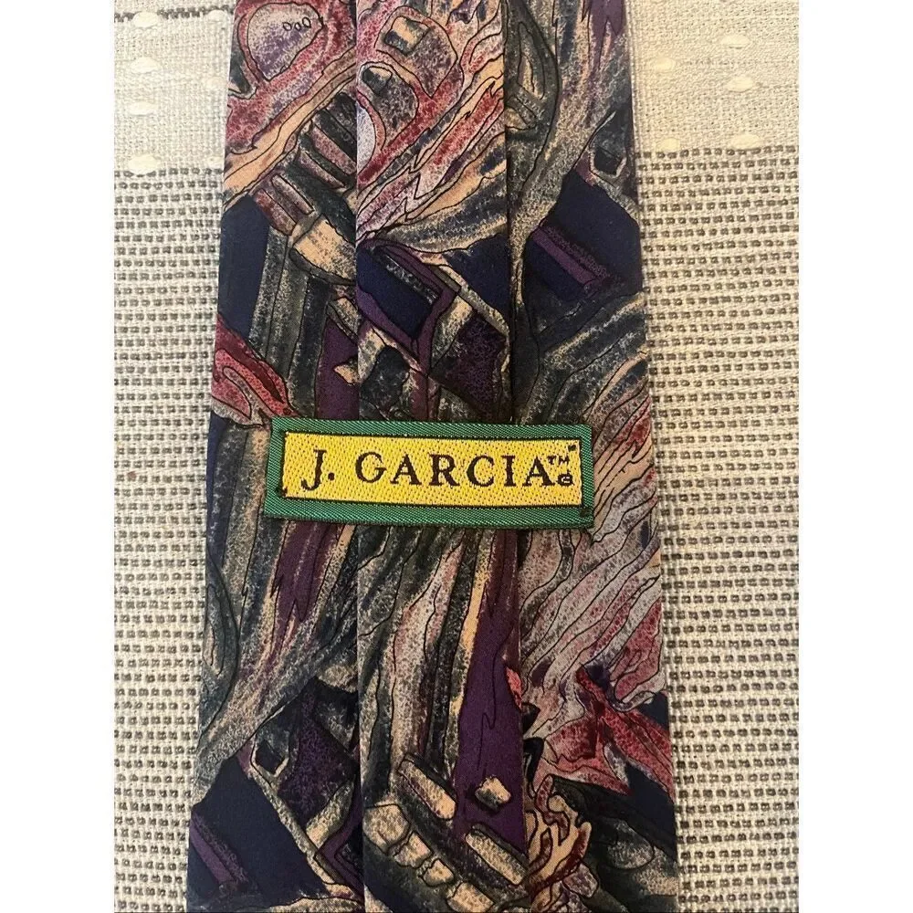 Jerry Garcia Mens Necktie Tie